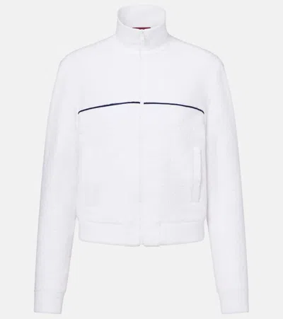 GUCCI GG COTTON-BLEND TERRY JACKET