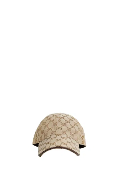 Gucci Gg Cotton Canvas Baseball Cap In Multi