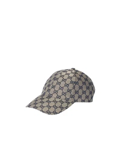 Gucci Gg Cotton Canvas Baseball Hat In Orange