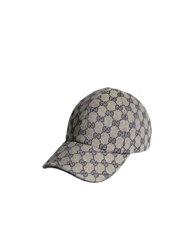Gucci Gg Cotton Canvas Baseball Hat In Multi