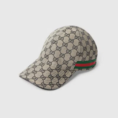 Gucci Gg Cotton Canvas Baseball Hat In Multi