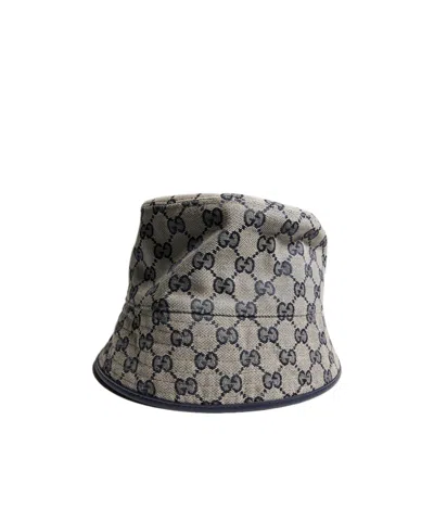 Gucci Gg Cotton Canvas Bucket Hat In Multi