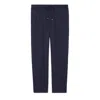 Gucci Gg Cotton Canvas Trouser In Blue