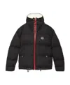 Gucci Gg Cotton Canvas Puffer Jacket In Black
