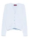 Gucci Fine Cotton Gg Jacquard Cardigan