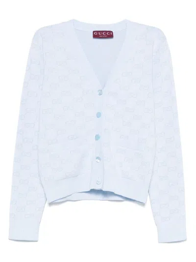 GUCCI GUCCI GG COTTON CARDIGAN