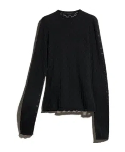 Gucci Gg Cotton Devoré T-shirt In Black