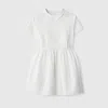 Gucci Kids' Gg Cotton Dress In White