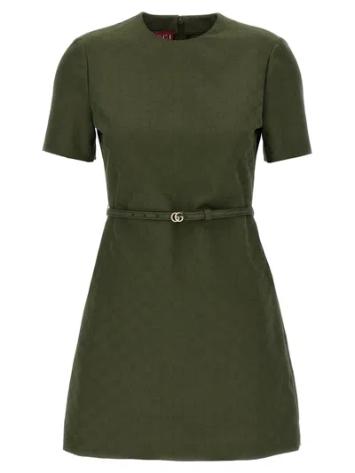 GUCCI GUCCI GG COTTON DRESS