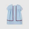 Gucci Gg Cotton Dress With Web