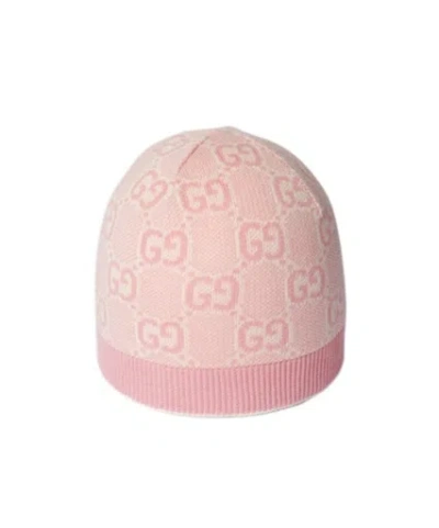 Gucci Gg Cotton Hat In Pink