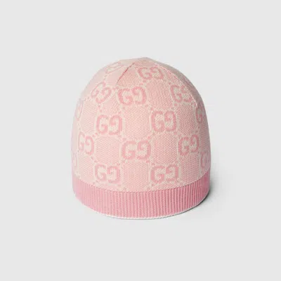 Gucci Gg Cotton Hat In Pink