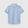 Gucci Gg Cotton Jacquard Shirt In Blue