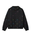 Gucci Gg Cotton Ripstop Zip Jacket In Black