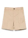 Gucci Gg Cotton Shorts In Neutrals