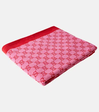 Gucci Gg Cotton Terry Beach Towel