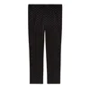 Gucci Gg Monogram Tailored Trousers In Black