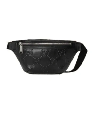 Gucci Gg Cross-body Waist Pack In Black