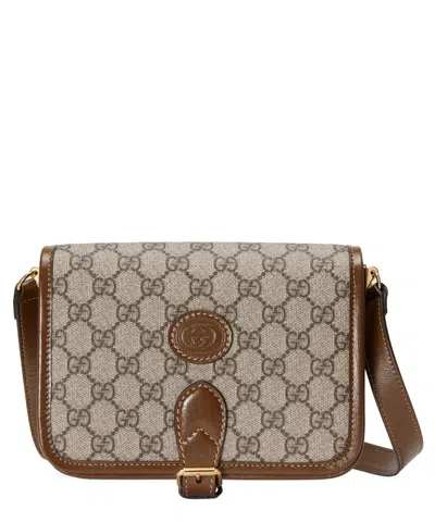 Gucci Gg Crossbody Bag In Beige