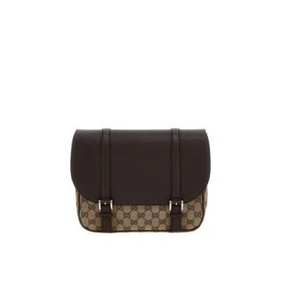Gucci Gg Crossbody Bag In Black
