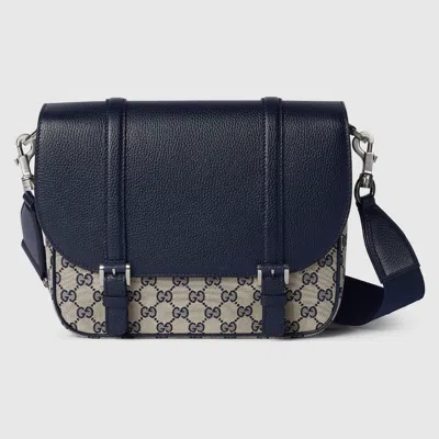 Gucci Gg Crossbody Bag In Blue