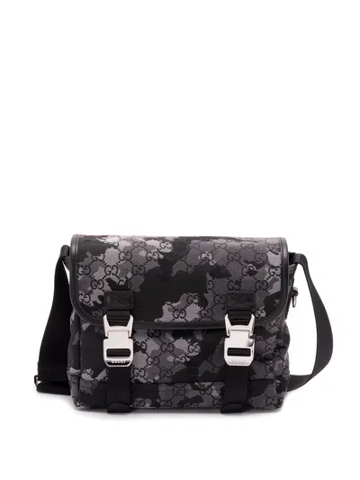 Gucci `gg` Crossbody Bag In Purple