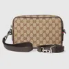 Gucci Gg Small Shoulder Strap Crossbody Bags Brown In Brown
