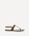 Gucci Women Gg Crossover Sandals Gg Crossover Sandals In Brown