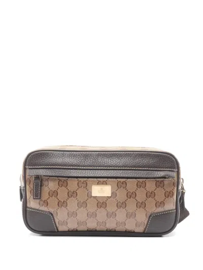 Pre-owned Gucci Gg Crystal Cross Body Bag