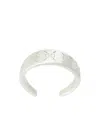 Gucci Gg Crystal Hair Band In White