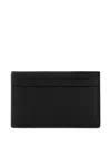 Gucci Gg Supreme Rectangle Cardholder In Black