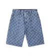 Gucci Gg Denim Bermuda Shorts