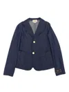 Gucci Gg Denim Blazer In Blue