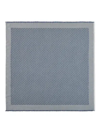 Gucci Gg Denim-effect Scarf