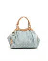 Gucci Gg Denim Sukey Bag In Multi