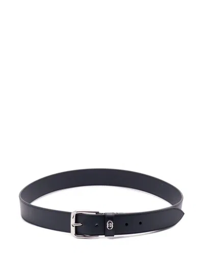 Gucci Belt With `interlocking G` Detail In Blue