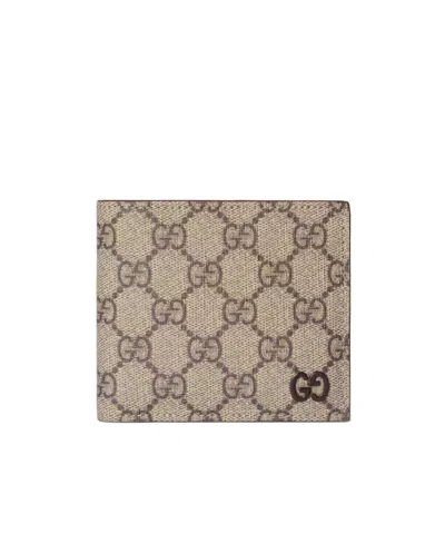 GUCCI GUCCI MONOGRAMMED BIFOLD WALLET