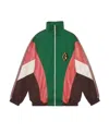 Gucci Gg Diamond Patch Casual Jacket In Red