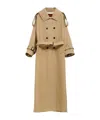 Gucci Cappotto Doppiopetto Gg In Nude
