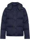 Gucci Gg Down Jacket In Blue