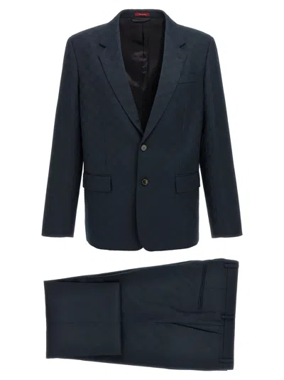 Gucci Gg Dress Completi Blue