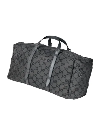 Gucci Gg Duffle Bag In Grey