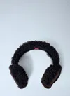 Gucci Gg Ear Muffs In Black