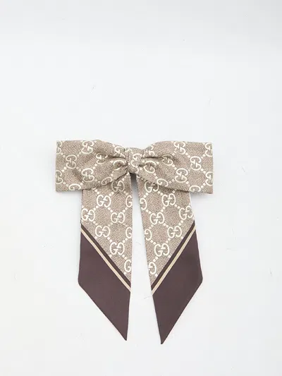 Gucci Gg Elastic Band In Neutral