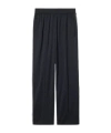 Gucci Gg Elastic Waist Trousers In Black