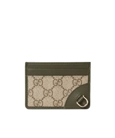 Gucci Gg Emblem Card Case In Multi