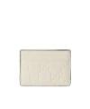 Gucci Gg Emblem Card Case In White
