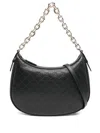 Gucci Gg Emblem Shoulder Bag In Black