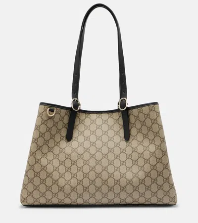 GUCCI GG EMBLEM LARGE SHOPPER