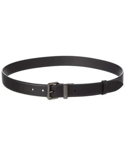 Gucci Gg Emblem Leather Belt
